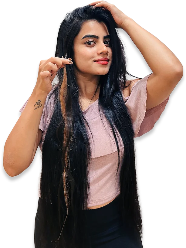 Snap on hair extensions in Mumbai